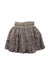 A Multicolour Short Skirts from Monoprix in size 5T for girl. (Back View)