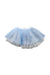 A Blue Tulle Skirts from Momonittu in size 4T for girl. (Front View)