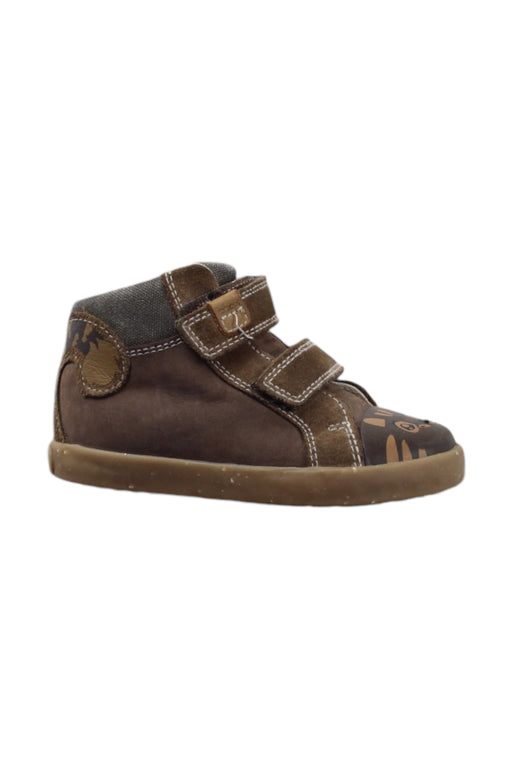 A Brown Casual Boots from Geox in size 3T for neutral. (Front View)