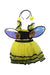 A Yellow Halloween Costumes from Retykle in size 2T for girl. (Back View)