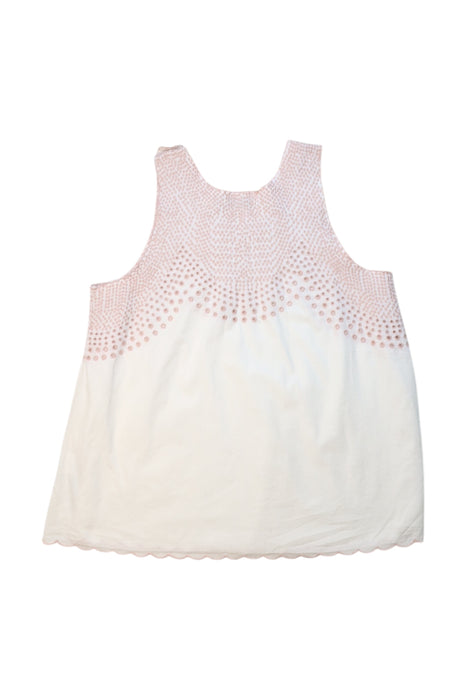 A Pink Sleeveless Tops from Stella McCartney in size 12Y for girl. (Back View)