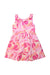 A Pink Sleeveless Dresses from Janie & Jack in size 6T for girl. (Front View)