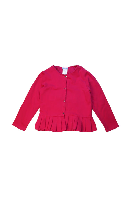 A Red Cardigans from Jacadi in size 8Y for girl. (Front View)