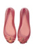 A Pink Flats from Melissa in size 6T for girl. (Back View)