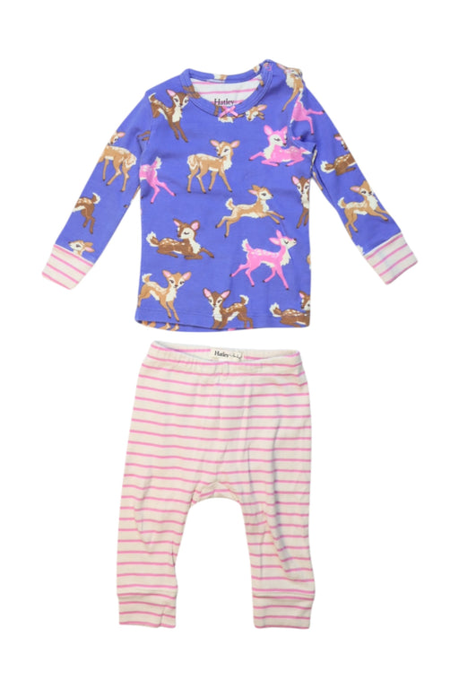 A Multicolour Pyjama Sets from Hatley in size 6-12M for girl. (Front View)