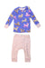 A Multicolour Pyjama Sets from Hatley in size 6-12M for girl. (Front View)