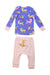 A Multicolour Pyjama Sets from Hatley in size 6-12M for girl. (Back View)