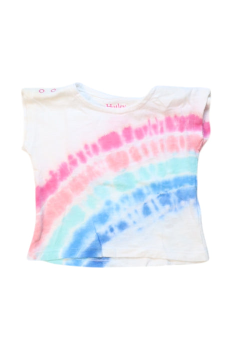 A Multicolour Short Sleeve Tops from Hatley in size 3-6M for girl. (Front View)