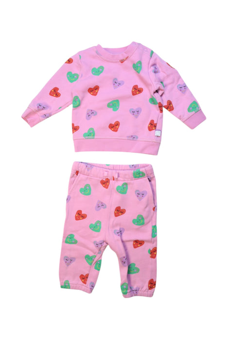 A Pink Pants Sets from Stella McCartney in size 6-12M for girl. (Front View)