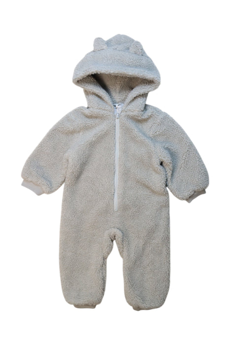 A Grey Snowsuits from Stella McCartney in size 6-12M for neutral. (Front View)