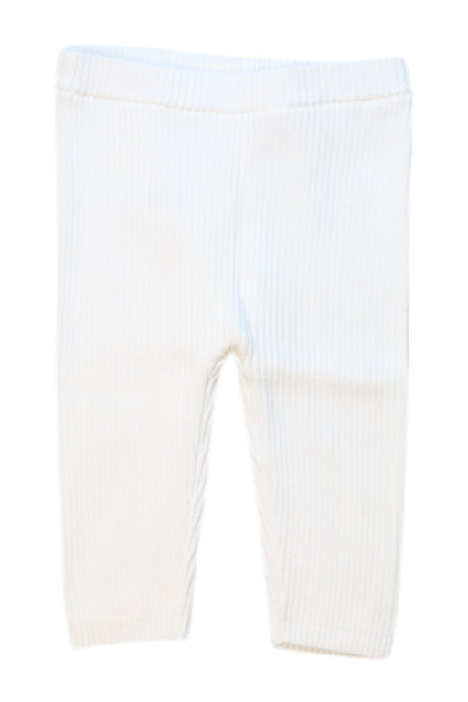 A White Leggings from Seed in size 6-12M for girl. (Front View)