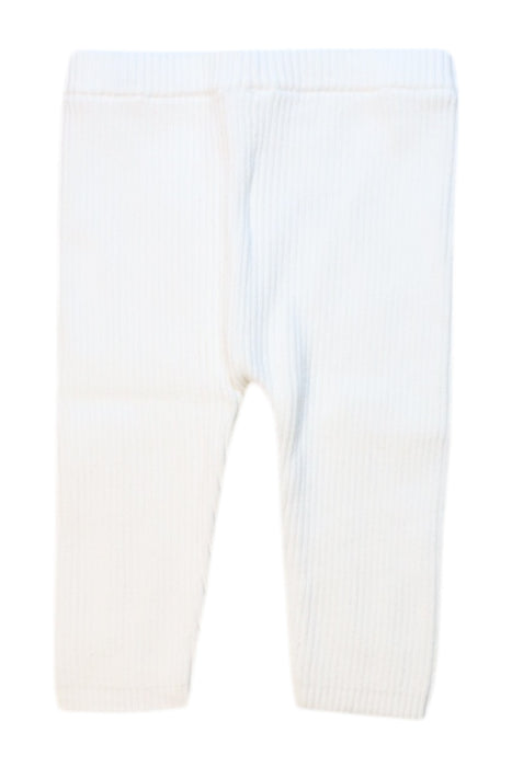 A White Leggings from Seed in size 6-12M for girl. (Back View)