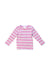 A Pink Long Sleeve Tops from Seed in size 6-12M for girl. (Front View)