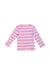 A Pink Long Sleeve Tops from Seed in size 6-12M for girl. (Back View)