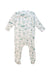 A White Onesies from Seed in size 6-12M for girl. (Back View)