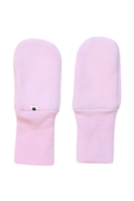 A Pink Gloves & Mittens from Molo in size 6-12M for girl. (Back View)