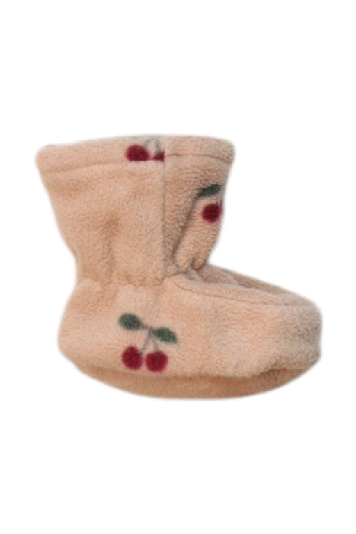 A Beige Booties from Konges Sløjd in size 6-12M for girl. (Front View)