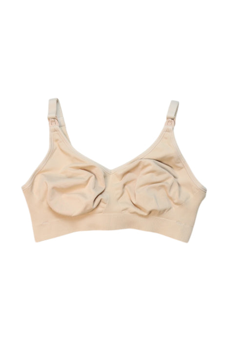 A Beige Bras from Bravado in size L for maternity. (Front View)