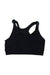 A Black Bras from Seraphine in size XS for maternity. (Front View)