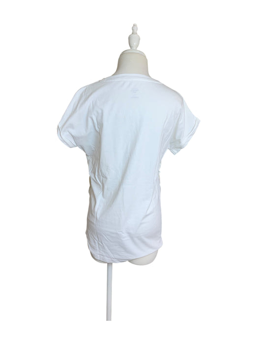 A White Short Sleeve T Shirts from Seraphine in size XS for maternity. (Back View)