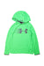 A Green Hooded Sweatshirts from Under Armour in size 10Y for boy. (Front View)