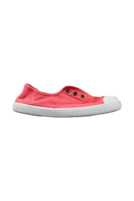 A Pink Slip Ons from Boden in size 5T for neutral. (Front View)