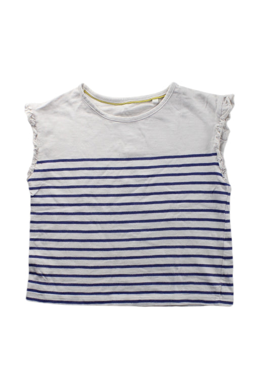 A White Sleeveless Tops from Boden in size 5T for girl. (Front View)