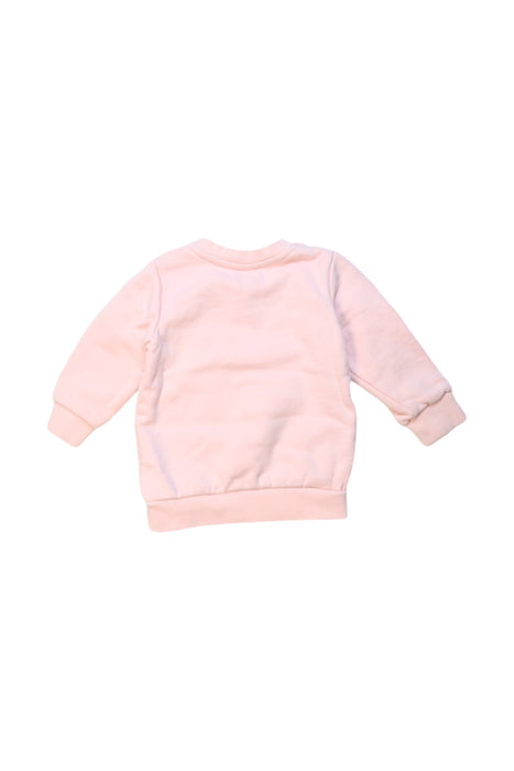 A Pink Crewneck Sweatshirts from Seed in size 6-12M for girl. (Back View)