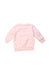 A Pink Crewneck Sweatshirts from Seed in size 6-12M for girl. (Back View)