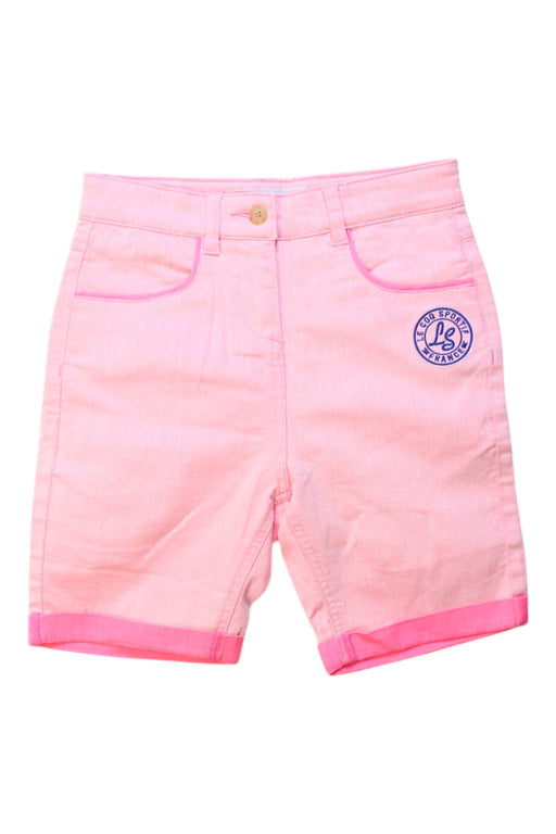 A Pink Shorts from Le Coq Sportif in size 10Y for girl. (Front View)