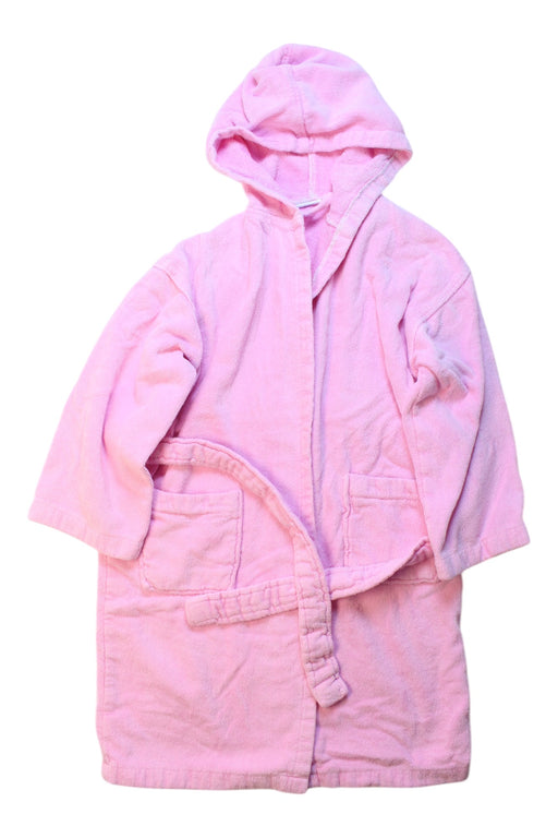 A Pink Sleepwear Bathrobes from Minnex in size 10Y for girl. (Front View)