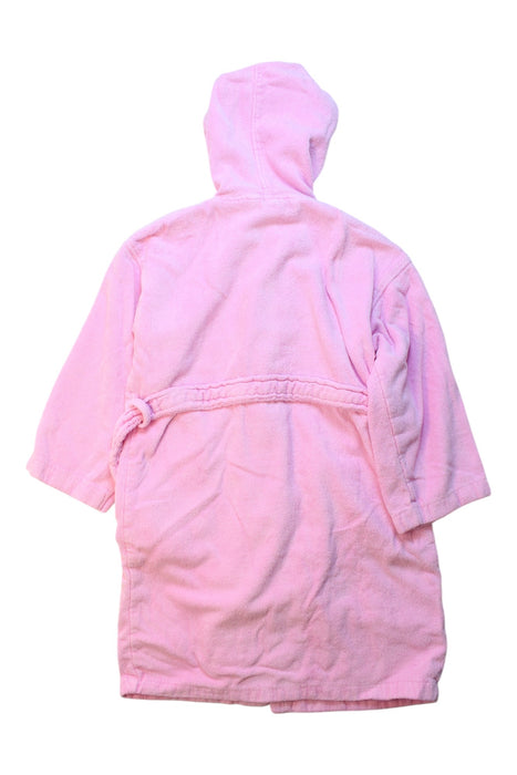 A Pink Sleepwear Bathrobes from Minnex in size 10Y for girl. (Back View)