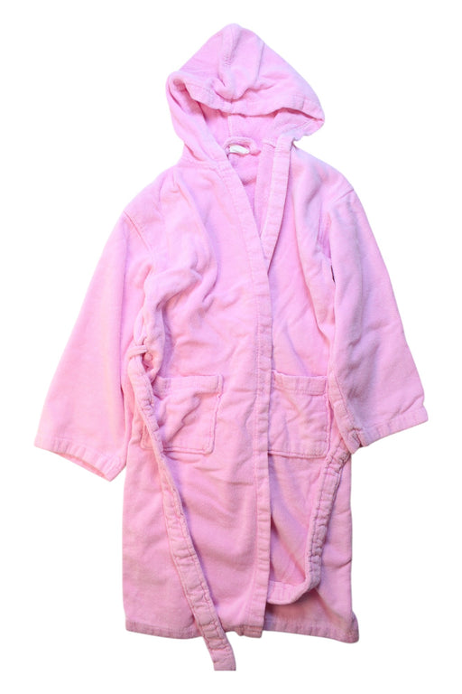 A Pink Sleepwear Bathrobes from Minnex in size 10Y for girl. (Front View)