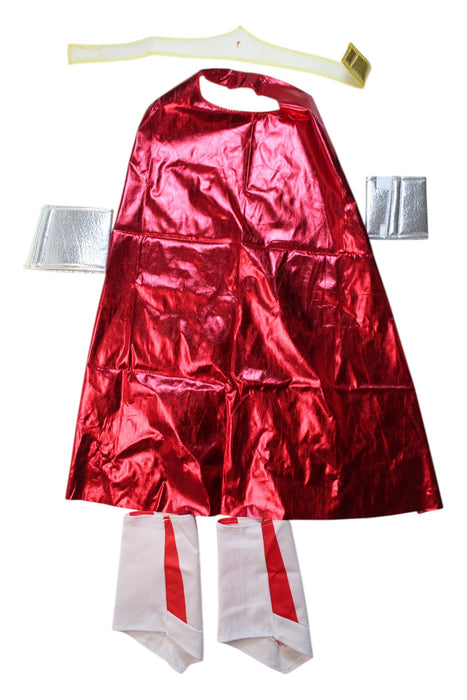 A Multicolour Halloween Costumes from Retykle in size 6T for girl. (Back View)