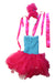 A Pink Halloween Costumes from Retykle in size 5T for girl. (Front View)