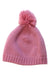 A Pink Winter Hats from Petit Bateau in size O/S for girl. (Front View)