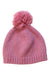 A Pink Winter Hats from Petit Bateau in size O/S for girl. (Back View)