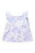 A Blue Sleeveless Tops from Janie & Jack in size 6T for girl. (Back View)