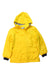 A Yellow Rain Jackets from Petit Bateau in size 6T for neutral. (Front View)