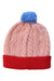 A Pink-Red Winter Hats from Boden in size 8Y for girl. (Back View)