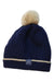 A Navy Winter Hats from Joules in size 4T for boy. (Front View)