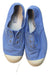 A Blue Sneakers from Hampton Canvas in size 7Y for boy. (Back View)