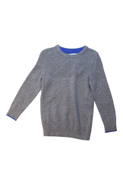 A Grey Knit Sweaters from Boden in size 6T for boy. (Front View)