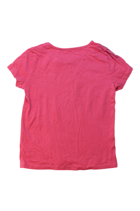 A Pink Short Sleeve T Shirts from Boden in size 6T for girl. (Back View)