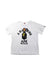 A White Short Sleeve T Shirts from BAPE KIDS in size 5T for neutral. (Front View)