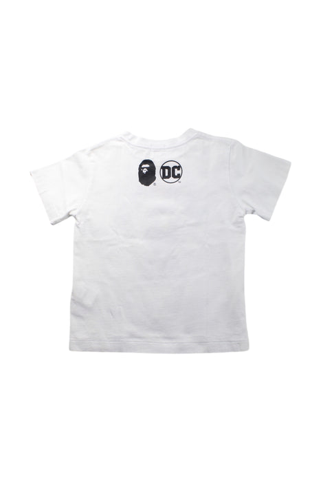 A White Short Sleeve T Shirts from BAPE KIDS in size 5T for neutral. (Back View)