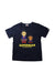 A Navy Short Sleeve T Shirts from BAPE KIDS in size 5T for neutral. (Front View)