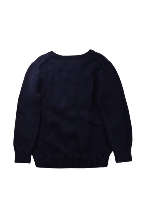 A Navy Knit Sweaters from Polo Ralph Lauren in size 5T for neutral. (Back View)