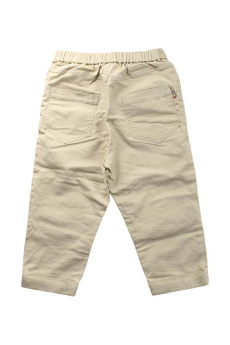 A Beige Casual Pants from Bonpoint in size 4T for neutral. (Back View)