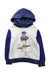 A Blue-White Hooded Sweatshirts from Polo Ralph Lauren in size 5T for neutral. (Front View)